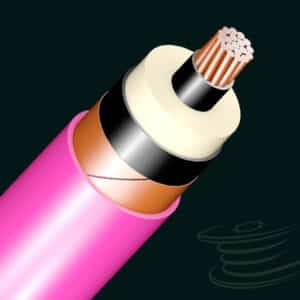 8.7/15 kV, Copper, Single core Un Armoured Cable