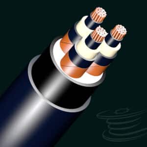 18/30 kV, Copper, 3-core Un Armoured Cable