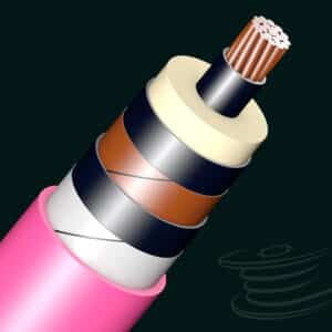 8.7/15 kV, Copper, Single core Aluminum Tape Armoured Cable
