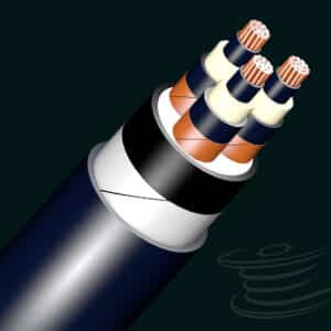 18/30 kV, Copper, 3-core Steel Tape Armoured Cable