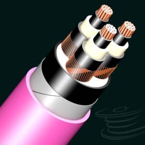 12/20 kV, Copper, 3-core Steel Tape Armoured Cable