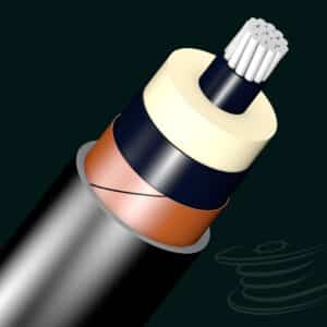 3.5/6 kV, Aluminum, Single core Un Armoured Cable