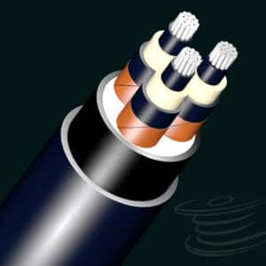 3.5/6 kV, Aluminum, 3-core Un Armoured Cable