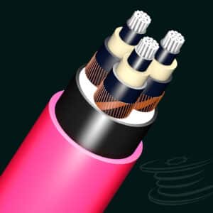 12/20 kV, Aluminum, 3-core Un Armoured Cable