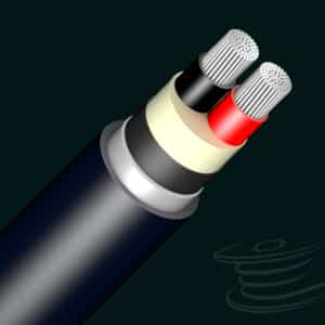 1.8/3 kV, Aluminum, Multi- core (≤5), Lead Alloy Sheathed, Un Armoured Cable