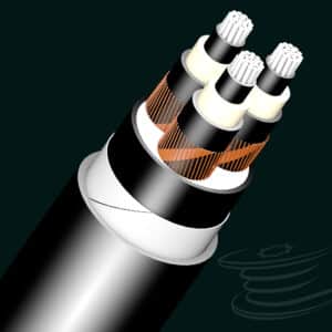 6/10 kV, Aluminum, 3-core Steel Tape Armoured Cable