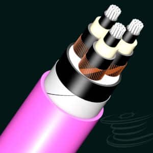 12/20 kV, Aluminum, 3-core Steel Tape Armoured Cable
