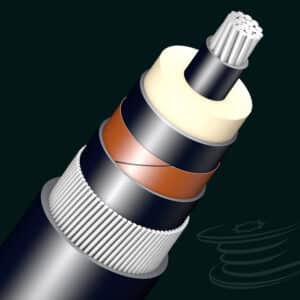 18/30 kV, Aluminum, Single core Aluminum Wire Armoured Cable