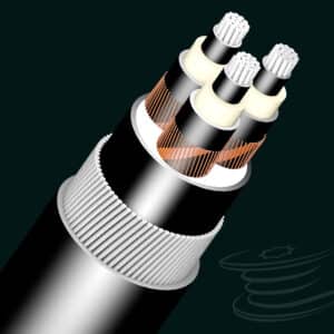 18/30 kV, Aluminum, 3-core Steel Wire Armoured Cable