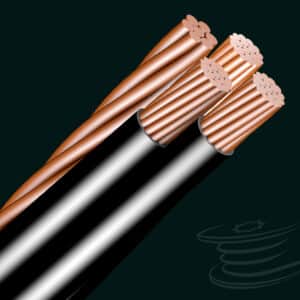 600 V Weather Proof service drop cables - CU/XLPE (WP), Quadruplex